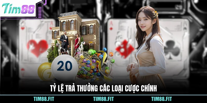 Tỷ lệ trả thưởng các loại cược chính